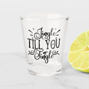 Copo De Shot Jingle Till You Tingle   Engraçado Humor Bebendo 