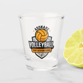 Copo De Shot Jogador da Equipe de Volei da Escola