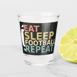 Copo De Shot Jogador de futebol come futebol
