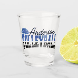 Copo De Shot Jogador de Volei Personalizado ADD NOME Equipe Cam