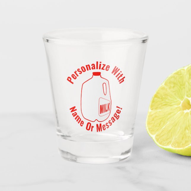 Copo De Shot Jug de leite (Frente)