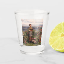 Julia Gathering Rosa (Bela Garota e Flores)