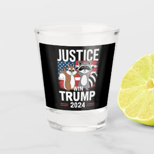 Copo De Shot Justiça Para Amendoim Vence Trump 2024