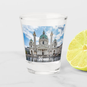 Copo De Shot Karlskirche em Viena, Áustria