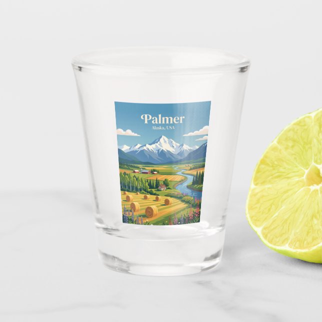 Copo De Shot Kenai Alasca (Frente)