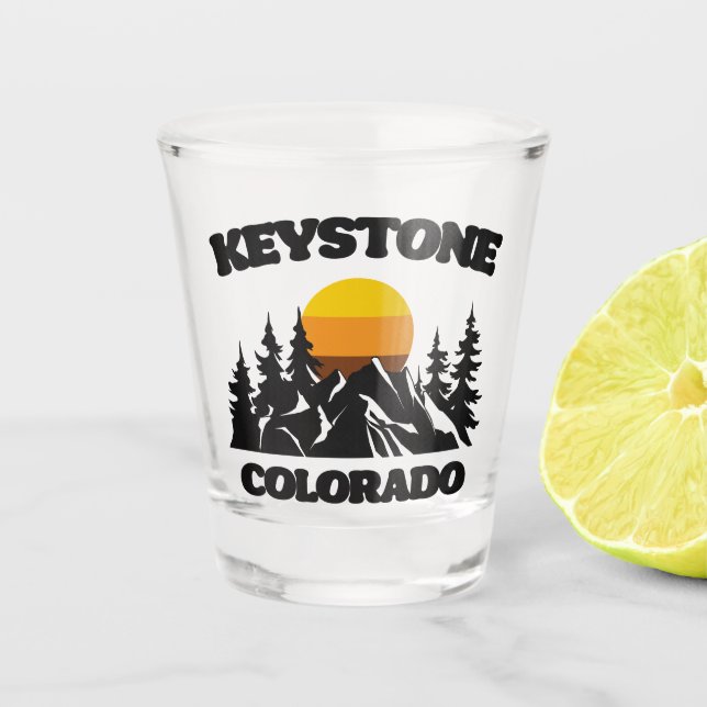 Copo De Shot Keystone,Colorado (Frente)