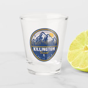 Copo De Shot Killington Vermont Retro Sunset Ski Souvenirs 80s
