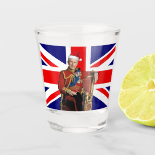 Copo De Shot King Charles British Christmas