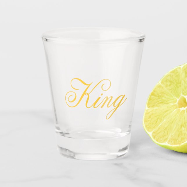 Copo De Shot King Shot Glass (Frente)