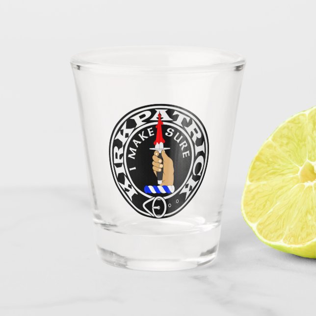 Copo De Shot Kirkpatrick Crest Shot Glass (Frente)