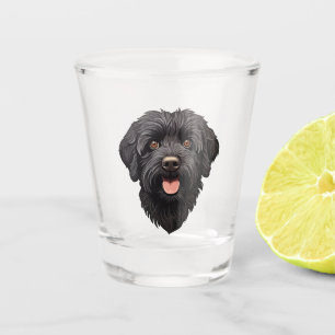 Copo De Shot Labradoodle Black Dog