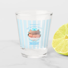 Copo De Shot Laço de Arco Bebê Menino Recém-Nascido 