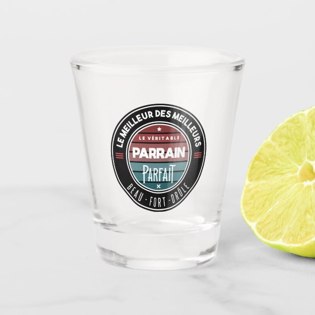 Copo De Shot Le véritable parrain parfait (Frente)