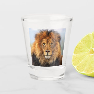 Copo De Shot Leão Africano 1