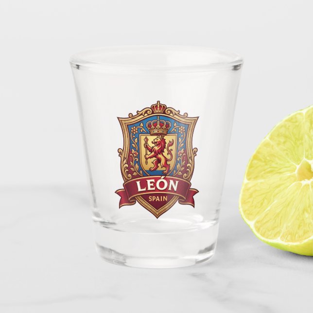 Copo De Shot Leão Espanha (Frente)
