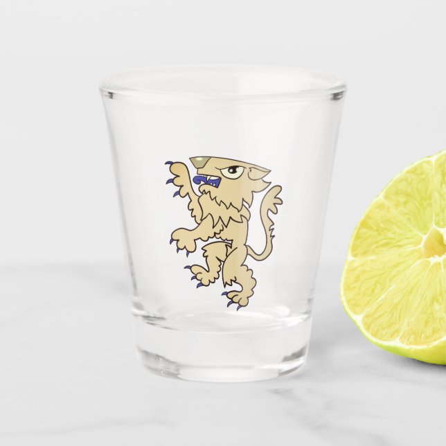 Copo De Shot Leão Rampant (Frente)