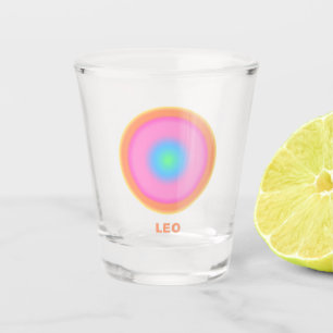 Copo De Shot Leão Zodiac - Gradiente de Na moda de Sinal