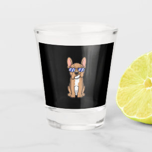 Copo De Shot Legal francês Bulldog Sunglass Gift