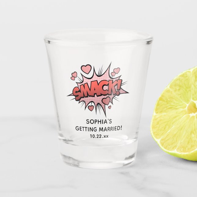 Copo De Shot Lembrancinha de casamento divertida e fofa para de (Frente)