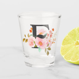 Copo De Shot Letter F