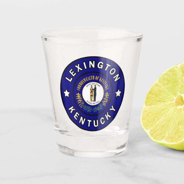 Copo De Shot Lexington Kentucky (Frente)