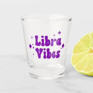 Copo De Shot Libra Vibes Astrologia Zodiac Estrelas Roxas