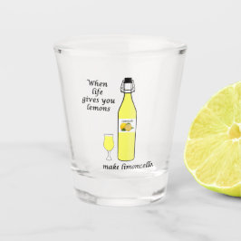Copo De Shot Limões para Limoncello
