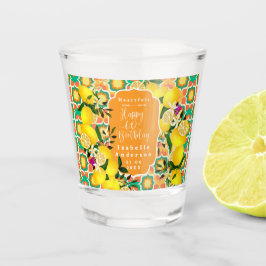 Copo De Shot Limon Mediterrâneo 60º Laranja