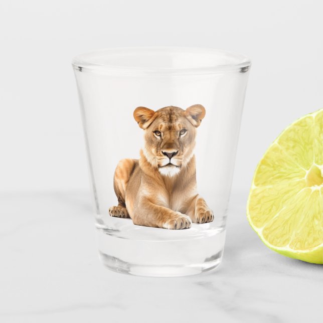 Copo De Shot Lionalidade (Frente)