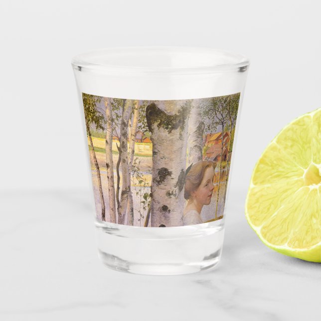Copo De Shot Lisbeth no Birch Grove (Linda Menina) (Frente)