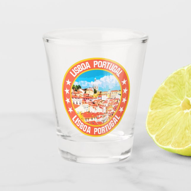 Copo De Shot Lisboa (Frente)