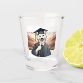 Copo De Shot Lobo Graduado