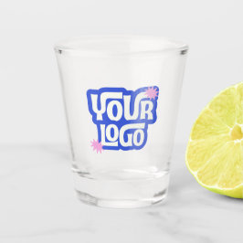 Copo De Shot Logotipo da Empresa Marca Simples Negócios