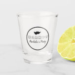 Copo De Shot Logotipo de bigode moderno Vidro de solteiro<br><div class="desc">Solteiro Shot Logo Shot Glass com bigode</div>