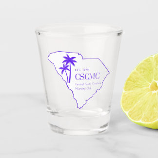 Copo De Shot Logotipo Roxo CSCMC