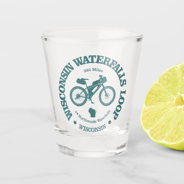 Copo De Shot Loop Waterfall Wisconsin (ciclismo) (Frente)
