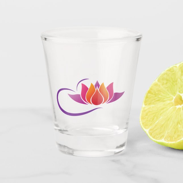 Copo De Shot Lotus (Frente)