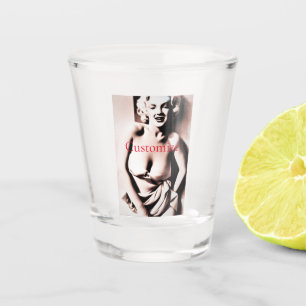 Copo De Shot Loura Cólula Vintage - Troço