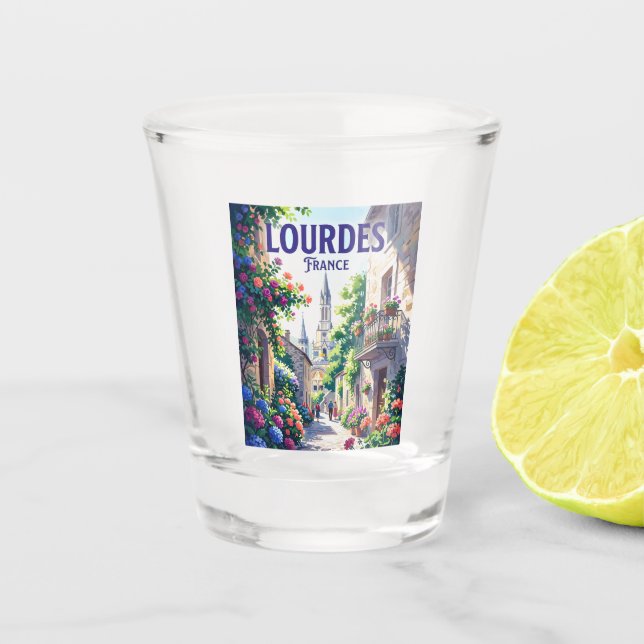 Copo De Shot Lourdes França (Frente)
