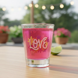 Copo De Shot LOVE Shot Glass