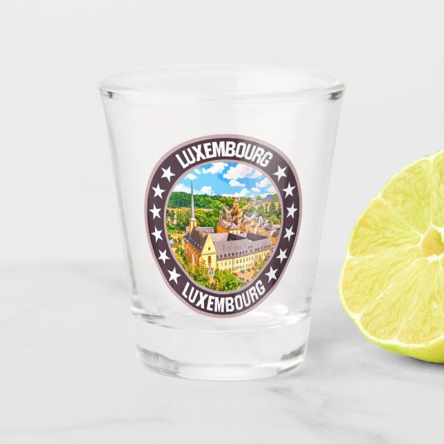 Copo De Shot Luxemburgo (Frente)