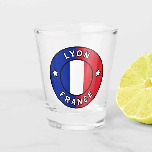 Copo De Shot Lyon França (Frente)