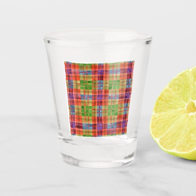Copo De Shot MAC RAE TARTAN Shot Glass (Frente)