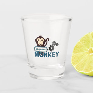 Copo De Shot Macaco Engenheiro