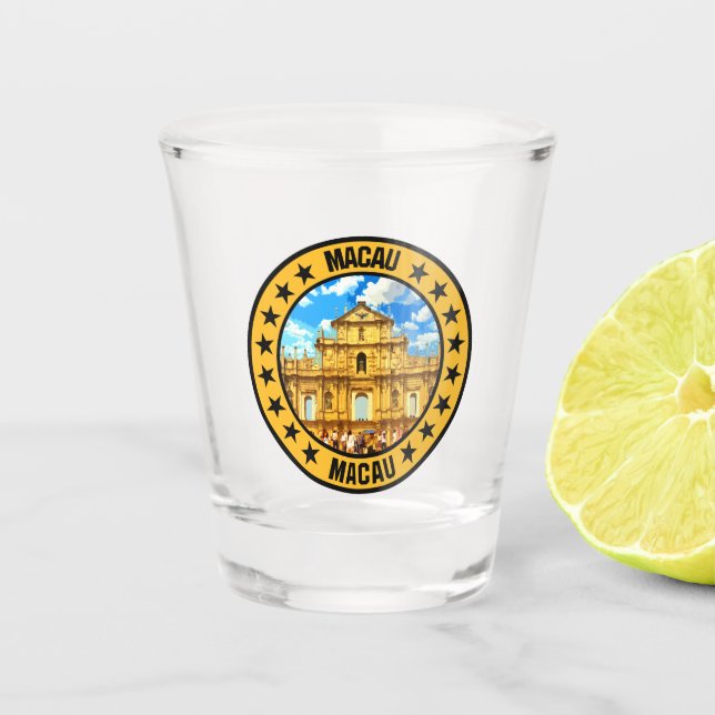 Copo De Shot Macau (Frente)