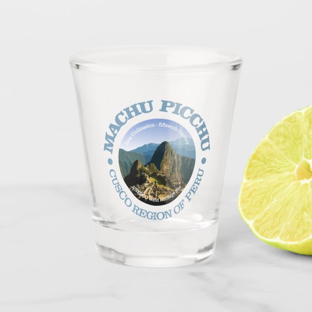 Copo De Shot Machu Picchu (Frente)
