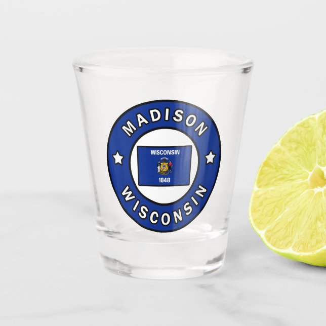 Copo De Shot Madison Wisconsin (Frente)