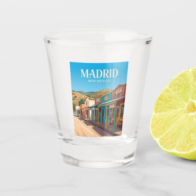 Copo De Shot Madrid Novo México (Frente)