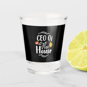Copo De Shot Mãe Presente Diretor Da Casa