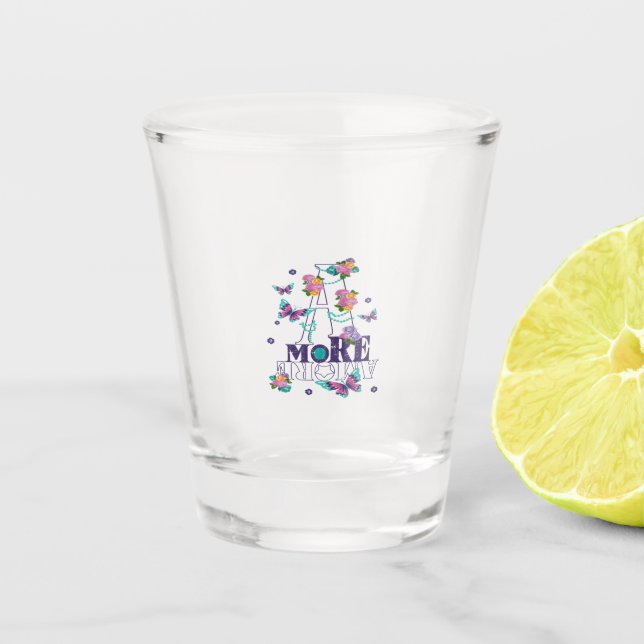 Copo De Shot mais flores (Frente)